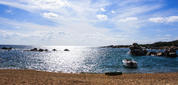 Belle plage de Corse